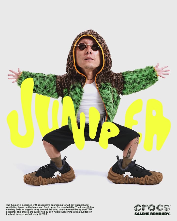 Crocs Juniper by Salehe Bembury “Boba”