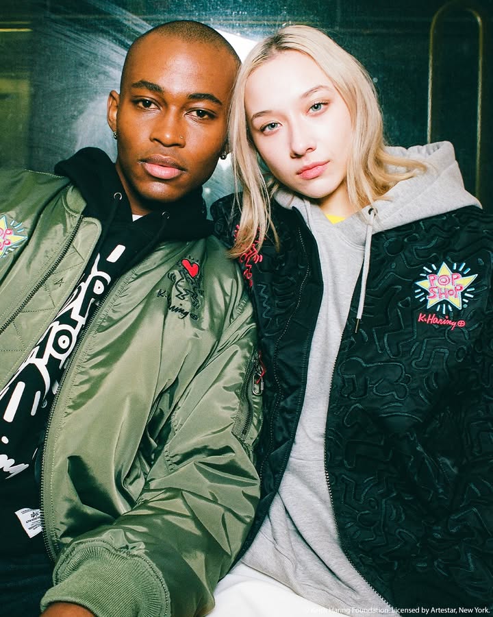 Alpha Industries x Keith Haring